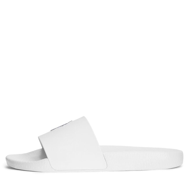 Polo Ralph Lauren Ciabatte Polo Ralph Lauren Polo Slide 809892945007 Deckwash White/Navy Pp