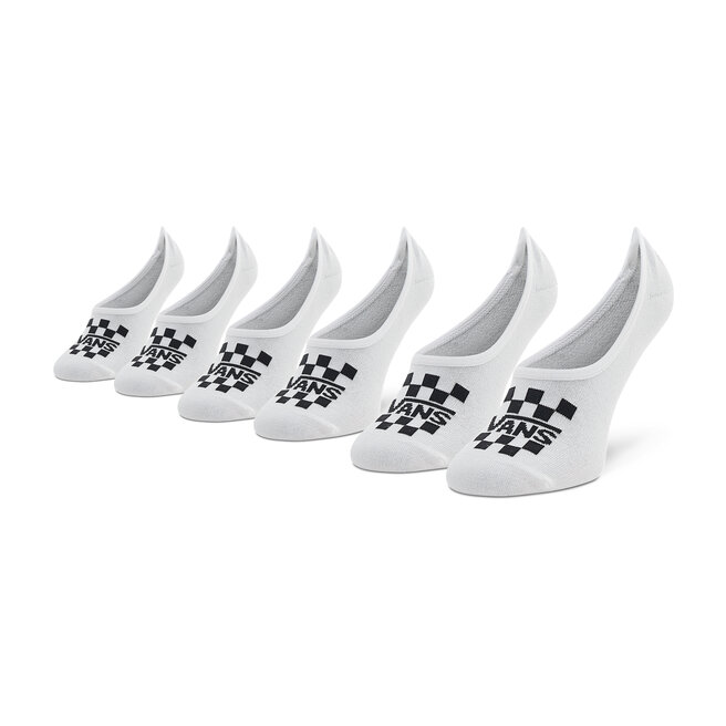 Zestaw 3 par stopek męskich Vans Classic Canoodle - Biały
