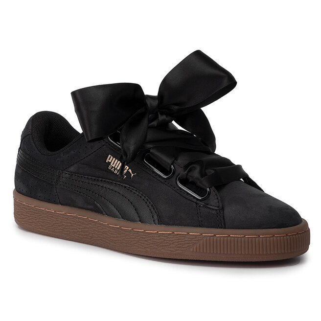 Puma basket black and gold clearance