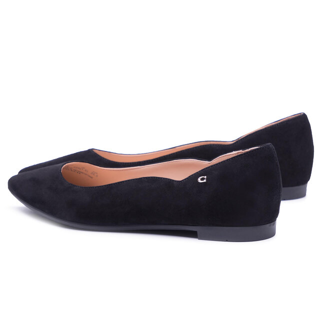 Coach Balerini Coach Vierra Suede Skimmer G5224 1100148 Black