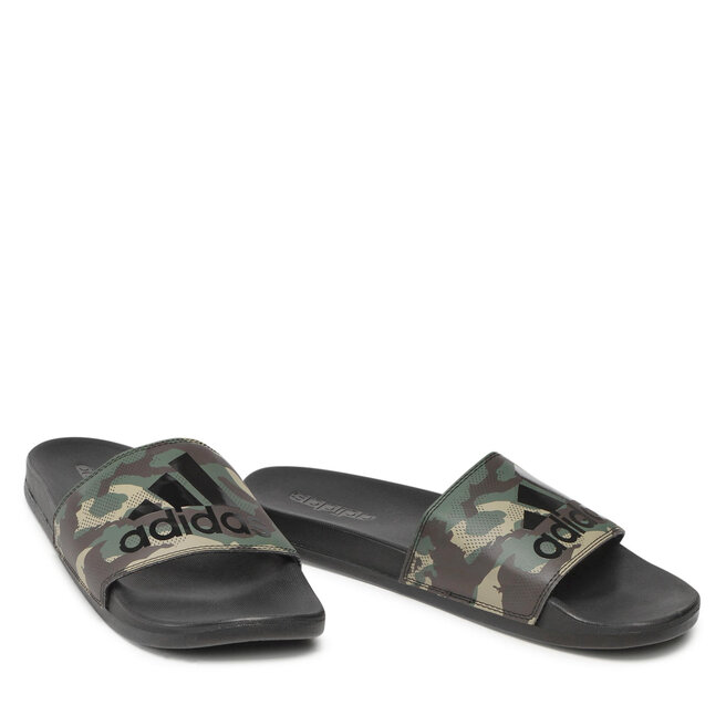 Mules / sandales de bain adidas adilette Comfort GW1053 Core Black/Core  Black/Carbon | chaussures.fr