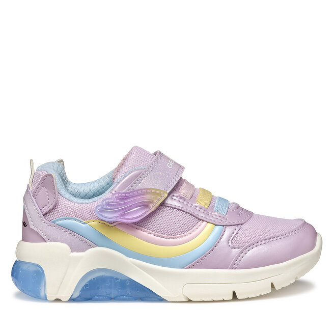 Sneakersy Geox J Fadinlight J55M4A 0KNGN - D Fioletowy