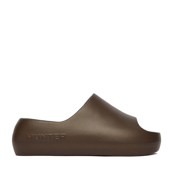 Klapki Hunter CEOWB-S55796 Brązowy ciemny -