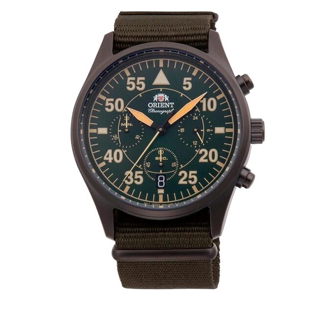 Orient Karóra Orient KV0501E10B Khaki/Grey