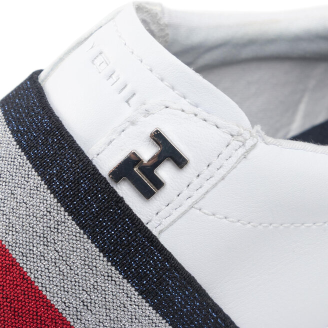 tommy hilfiger slip on elastic casual sneaker