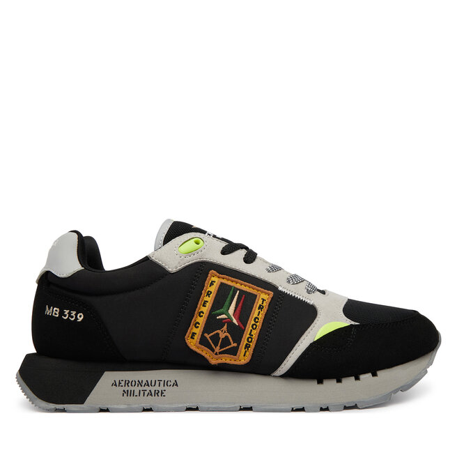 Sneakersy Aeronautica Militare 261SC0292UCT03331 Czarny - męskie