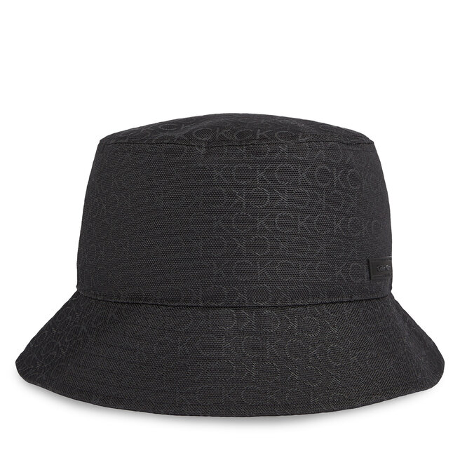 Kapelusz Calvin Klein Jacquard Monogram - Czarny