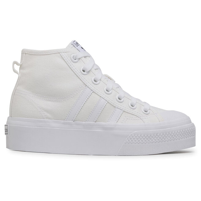 adidas Topánky adidas Nizza Platform Mid W FY2782 Ftwwht/Ftwwht/Ftwwht