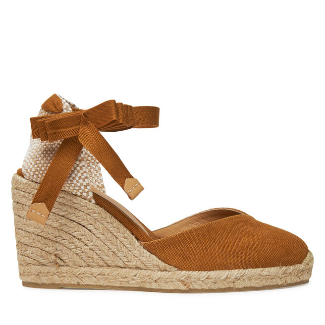 Espadryle Castañer Chiara/8/002 - Brązowy