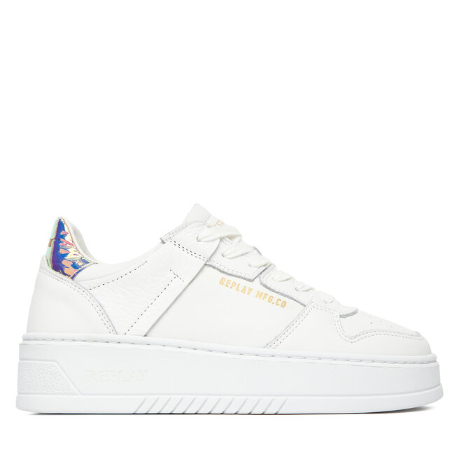 Sneakersy REPLAY Sbam W Light GWZ6V - Biały