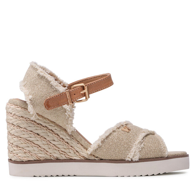 Wrangler Espadrilky Wrangler Maiorca Cross WL21700A Ecru/Gold 924