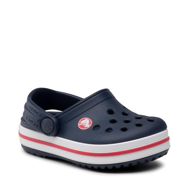 crocs navy red