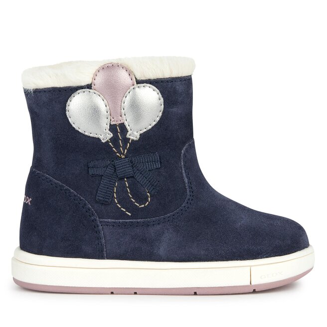 Śniegowce Geox B Trottola Girl B364AA 00022 - M Granatowy