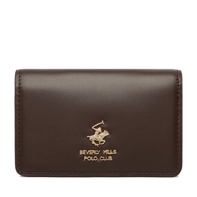Portfel Beverly Hills Polo Club CWBEO-BHPC-W1-006-SS26 Brązowy ciemny -