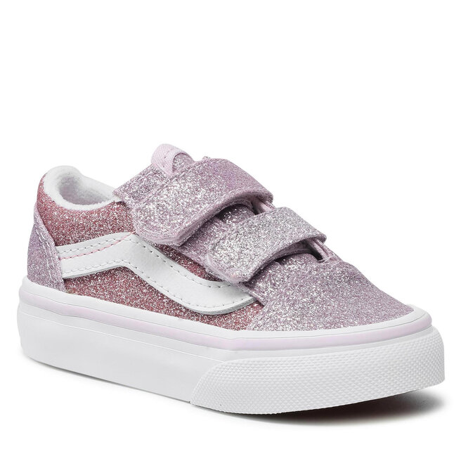 Vans deals purpurina rosa