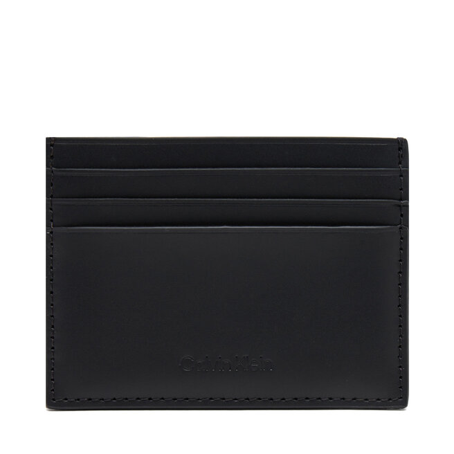 Etui na karty kredytowe Calvin Klein Ck Premium Cardholder 6Cc - Czarny