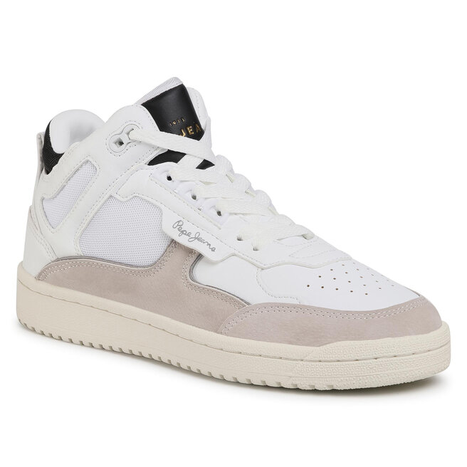 Sneakers Pepe Jeans Kurt Basket White PMS30683 White 800 eschuhe.de
