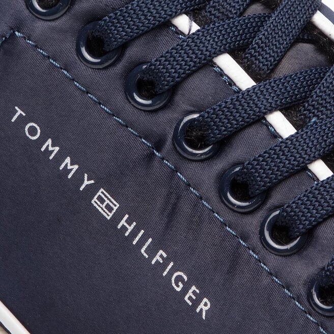 Tommy Hilfiger Αθλητικά Tommy Hilfiger Cool Technical Satin Sneaker FW0FW03970 Midnight 403