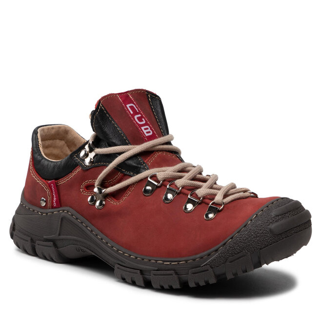 Pantofi Nagaba 055 Czerwony 1 055