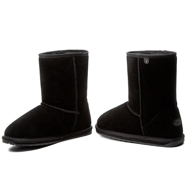 EMU Australia Обувки EMU Australia Wallaby Lo Teens T10102 Black