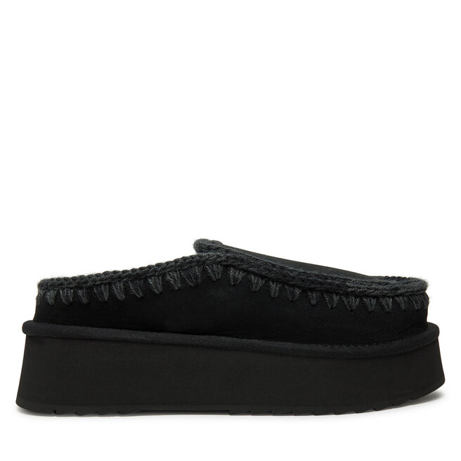 Kapcie Mou Clog Eskimo Platform - Czarny