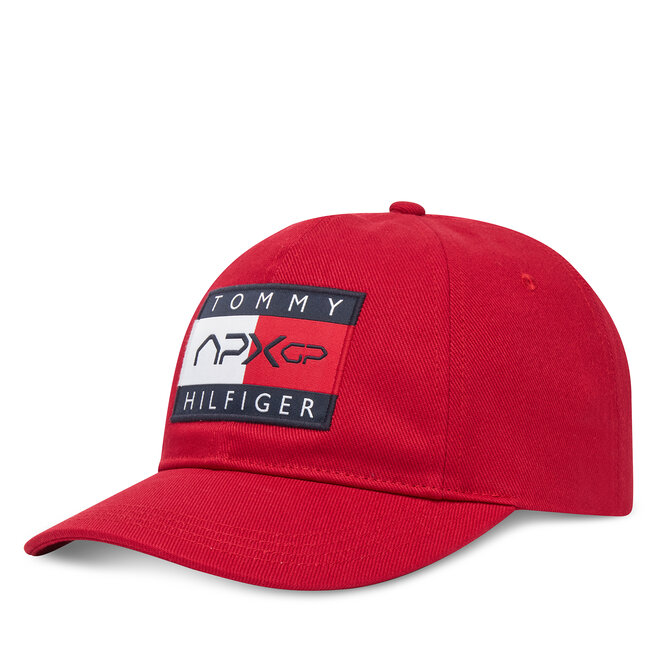 Czapka z daszkiem Tommy Hilfiger F1 Movie - Czerwony