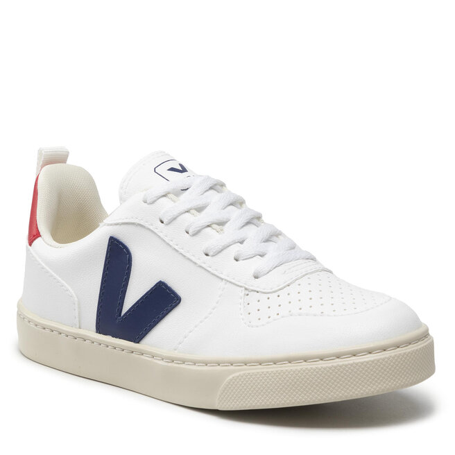 Sneakers Veja Small V-10 Laces Cwl CX0712570C White/Cobalt/Pekin 1