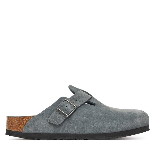 Klapki Birkenstock Boston Sfb - Szary