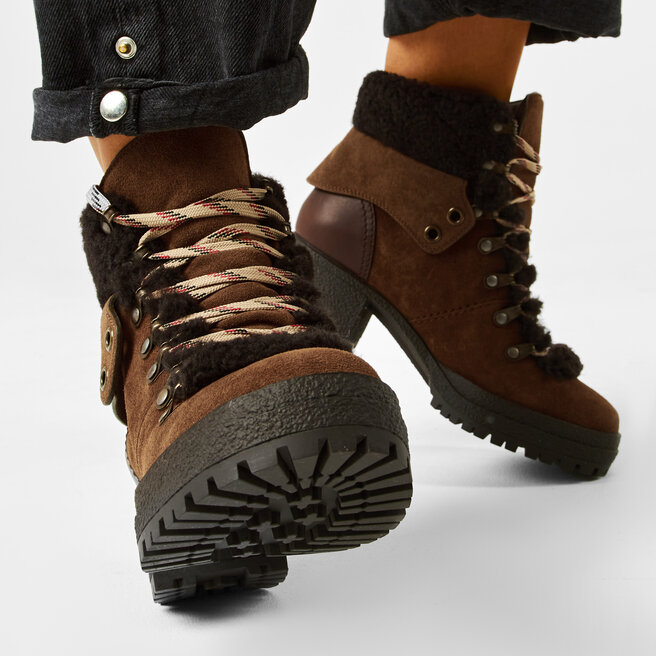 See By Chloé Боти See By Chloé SB31121A Crosta 535 Terra/Nat.Calf 501/Shearling 501