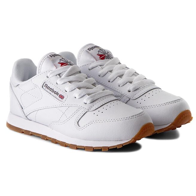 Reebok Обувки Reebok Classic Leather AR1148 White/Gum/Int