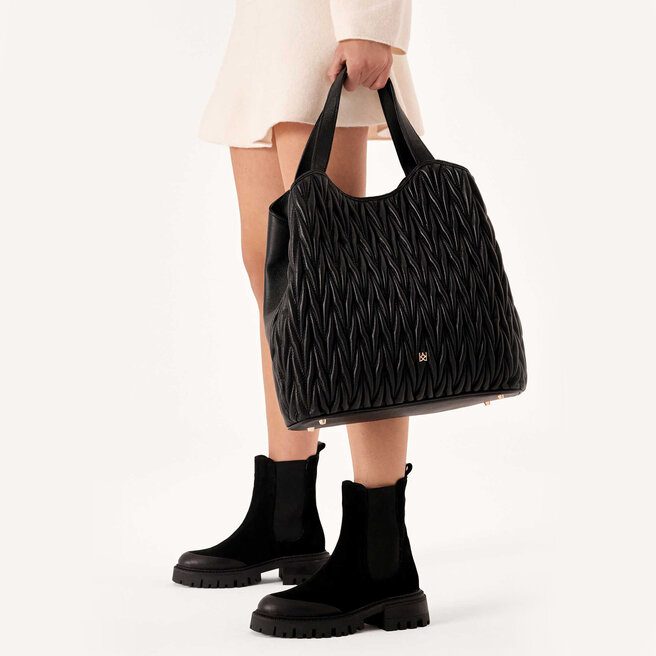 Kazar Kotníková obuv s elastickým prvkem Kazar Arina 84358-SZ-00 Black