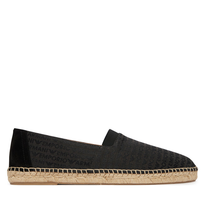 Espadryle Emporio Armani EM005853 AF25529 MC012 Czarny - męskie
