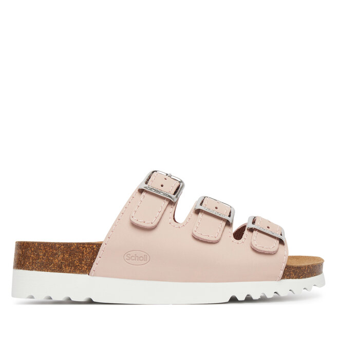 Klapki Scholl Rio Wedge Ad MF26454 Różowy -