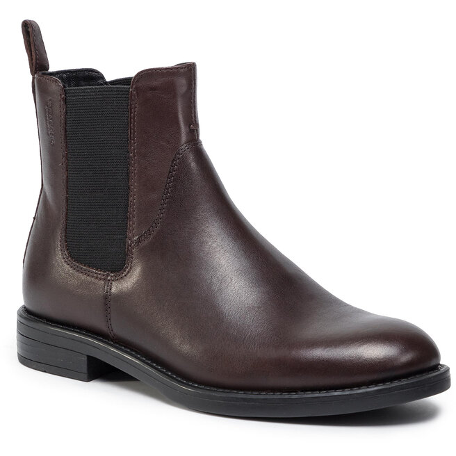 Vagabond amina chelsea boots espresso leather on sale