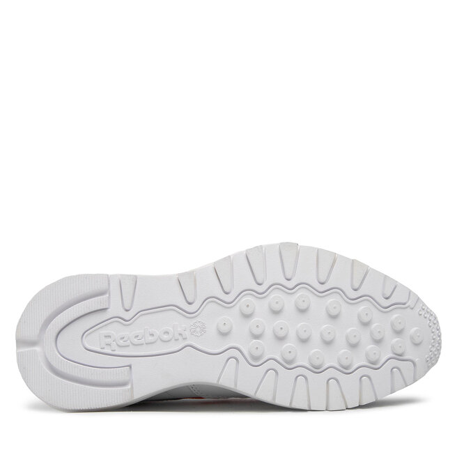 Reebok Обувки Reebok Classic Leather SP GW3795 Cloud White / Cloud White / Semi Orange Flare