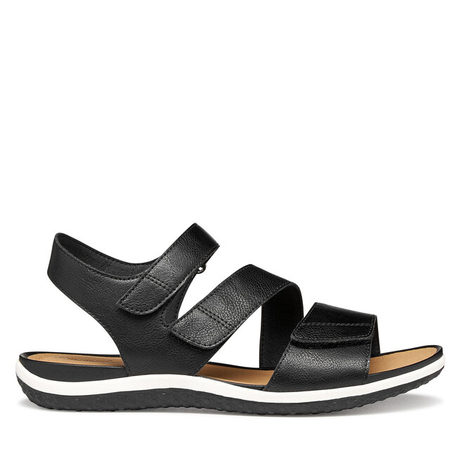 Sandały Geox D Sandal Vega D35R6A 000BC C9997 Czarny - kobiece
