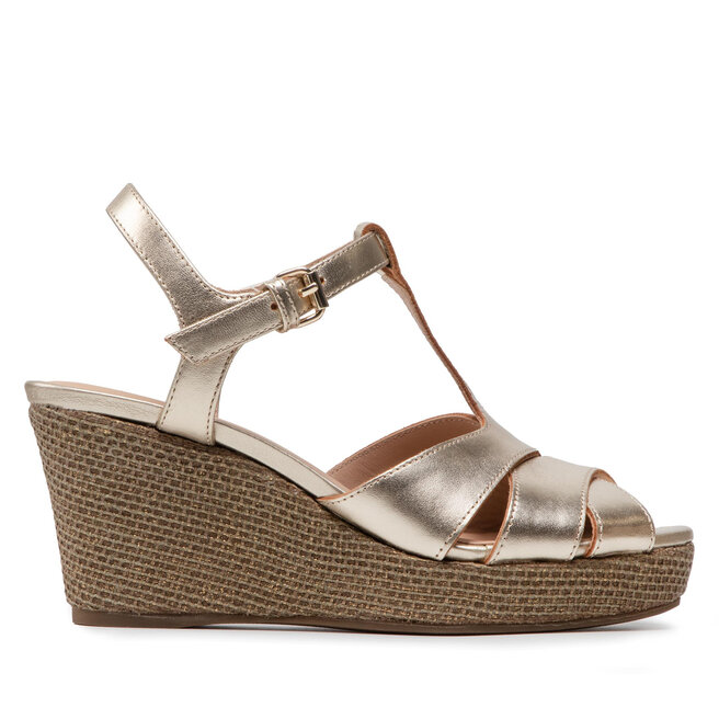 Espadrilles Geox D Soleil C D25N7C 000CF C2012 Lt Gold | eschuhe.de