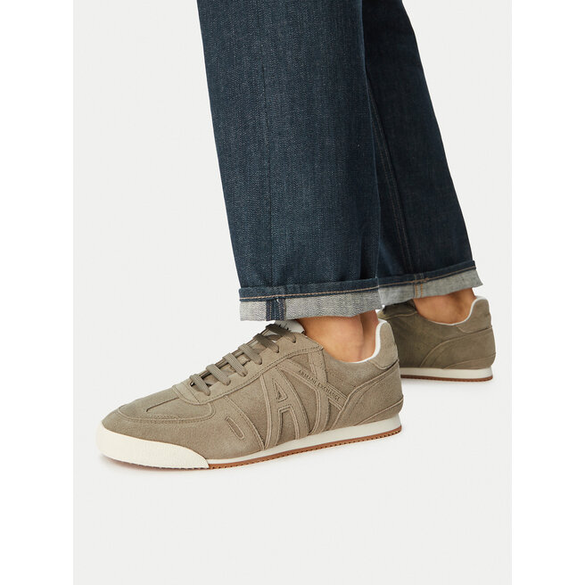 Sneakersy Armani Exchange XM002616 AF19687 Z7016 Khaki - męskie