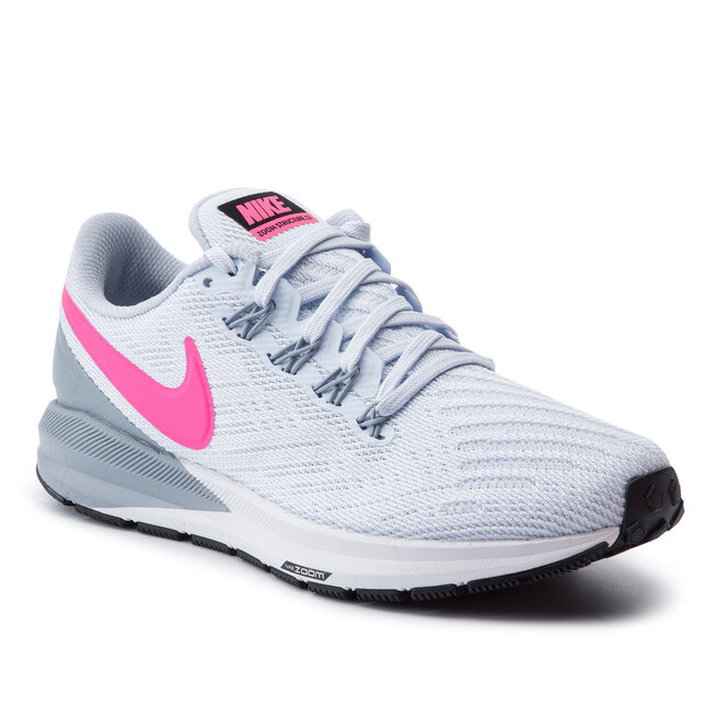 Shoes NIKE - Air Zoom Structure 22 AA1640 002 Black/White/Gridron - Asphalt  - Running shoes - Sports shoes - Women's shoes | efootwear.eu
