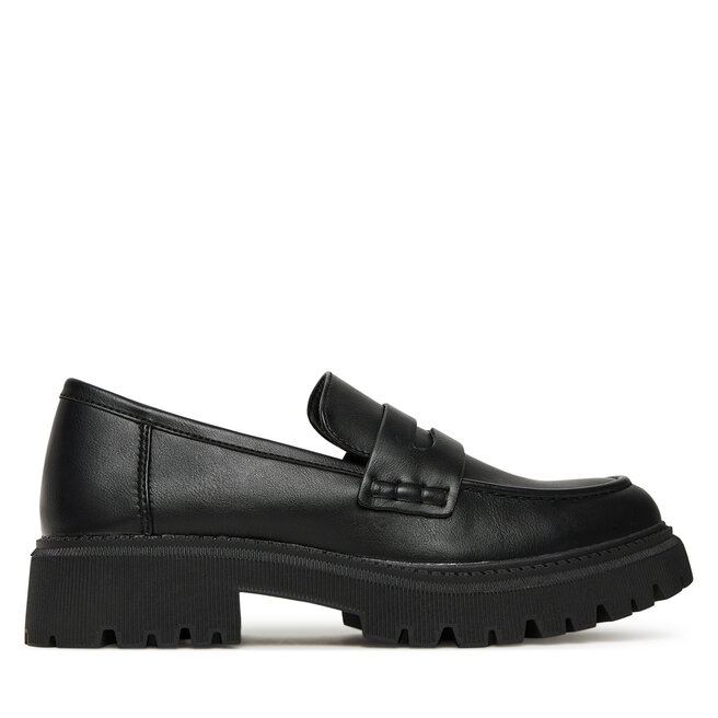 Loafersy JENNY - Czarny