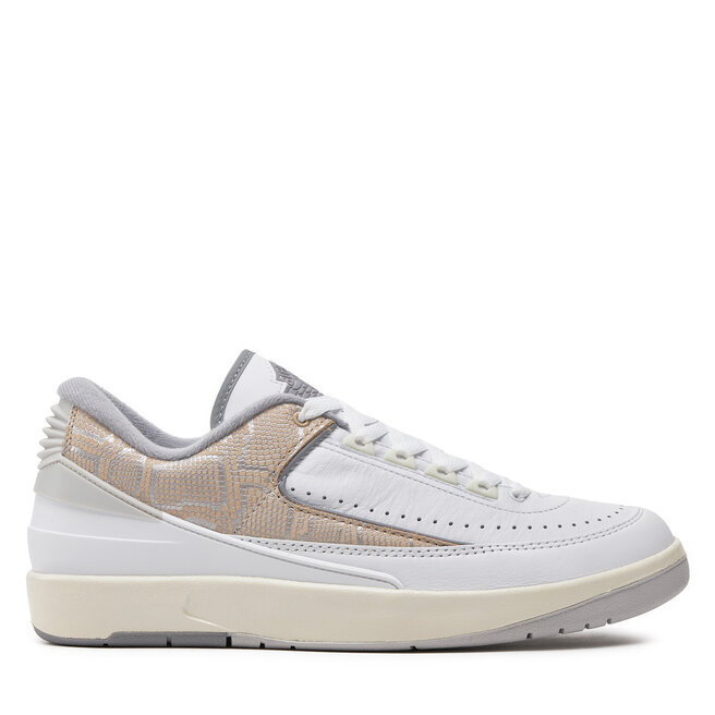 Sneakersy Nike Air Jordan 2 Retro Low - 100 Biały
