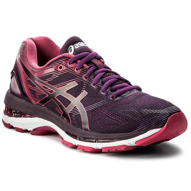 Buty Asics Gel Nimbus 19 T750N Black Cosmo Pink Winter Bloom 9020