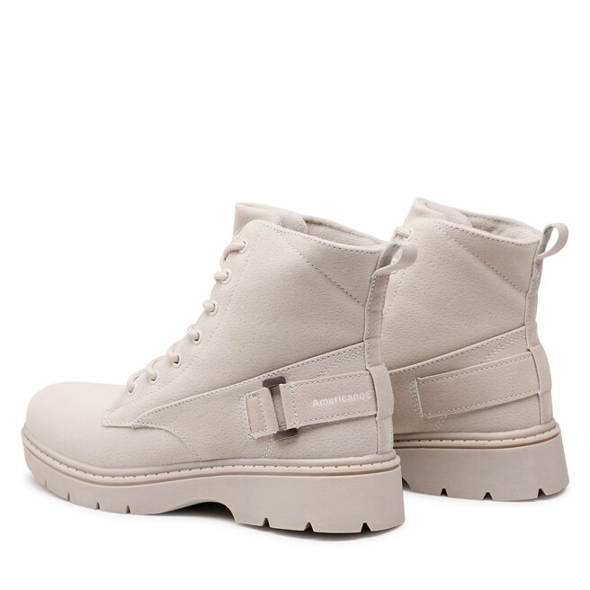 Americanos Schnürstiefeletten Americanos WP07-11743-01 Beige