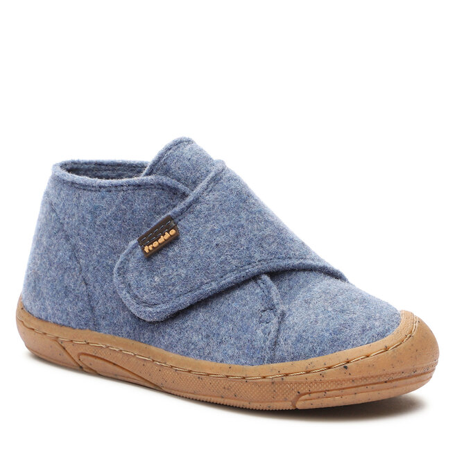 Παντόφλες Σπιτιού Froddo Minni Wooly G17003431 S Denim 1