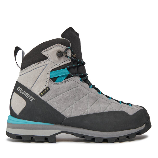 Trekkingi Dolomite Crodarossa W'S Hi Close Fit Gtx GORE-TEX - Szary