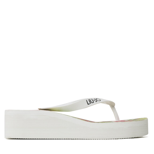 Liu Jo Джапанки Liu Jo Cibattina Alta Beac VA3105 E0396 White Jungle 09R35