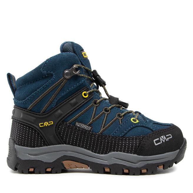 Παπούτσια πεζοπορίας CMP Kids Rigel Mid Trekking Shoe Wp 3Q12944 Blue Ink/Yellow 10MF
