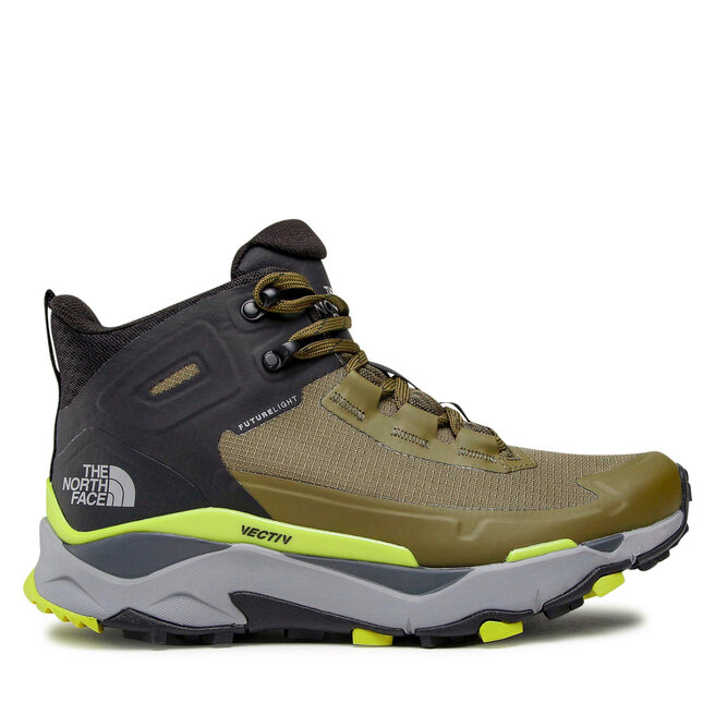 The North Face Trekking The North Face Vectiv Exokoris Mid Futurelight NF0A4T2UWMB-070 Military Olive/Tnf lack