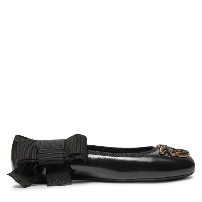 Baleriny Pinko Gioia 02 SD0111 - Czarny