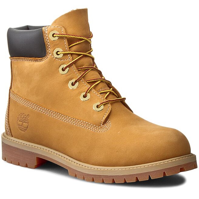 Timberland Turistická obuv Timberland 6 In Premium Wp Boot 12909/TB0129097131 Wheat Nubuc Yellow